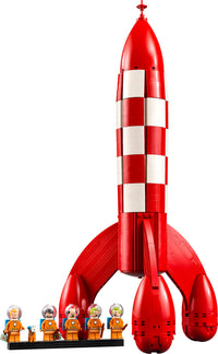 LEGO Ideas Tintin Moon Rocket Spaceship Model Kit 21367