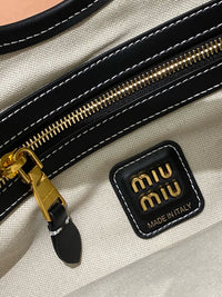 MIU M Ivy Leather Bag