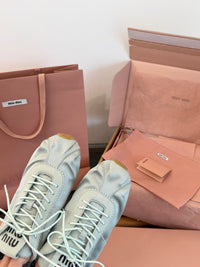 MIU M Plume Sneakers