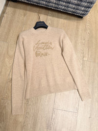 LOU Cursive Jumper