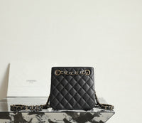 CC Caviar Mini Bucket Bag