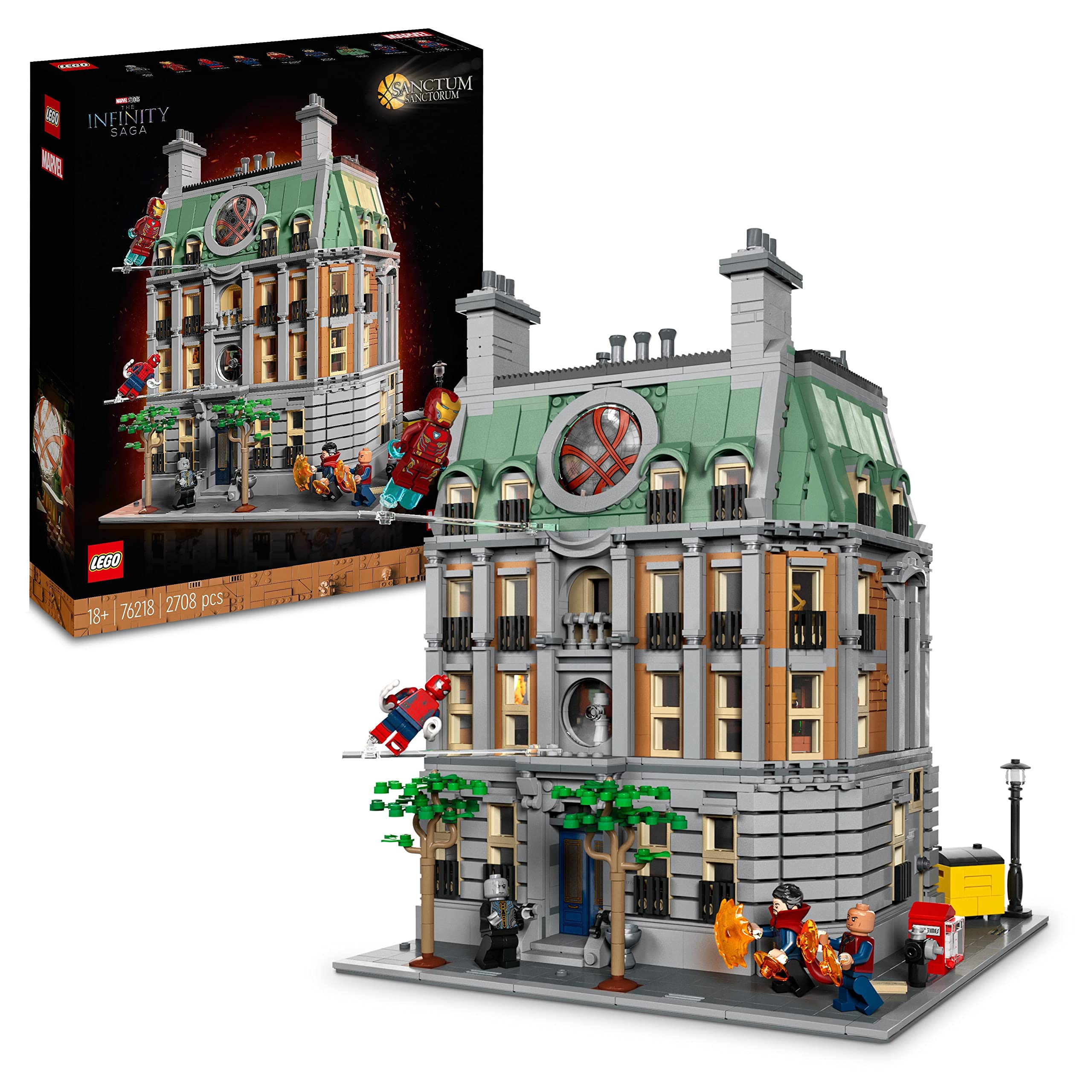 LEGO Marvel Sanctum Sanctorum 3-Floor Modular Building Set 76218