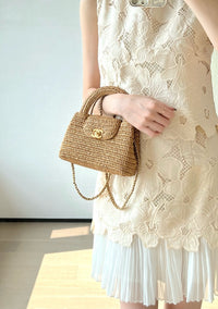 CC Kelly Raffia Bag