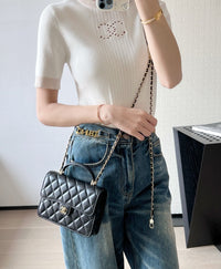CC Flap Bag with Top Handle