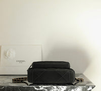 CC Velvet Clutch Bag