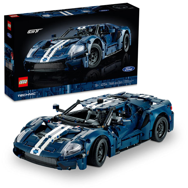 LEGO Technic 2022 Ford GT Car Model Kit 42154