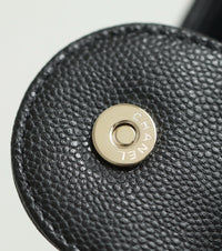 CC Caviar Mini Bucket Bag