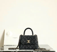 CC 26P Quilted Handle Clutch