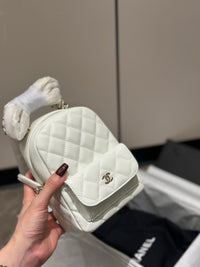 CC Mini Backpack White