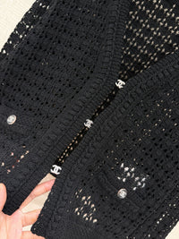 CC Crochet Knit Cardigan