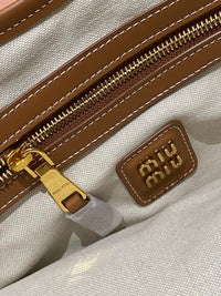 MIU M Ivy Leather Bag