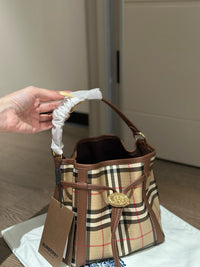 BUR Check Bucket Bag