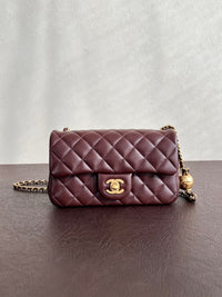 CC Pearl Crush Flap Bag
