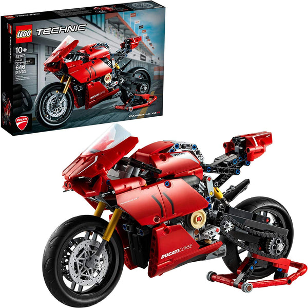 LEGO Technic Ducati Panigale V4 R Motorcycle Toy 42107