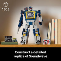 LEGO Icons Transformers Soundwave Set 10358