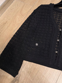 CC Crochet Knit Cardigan