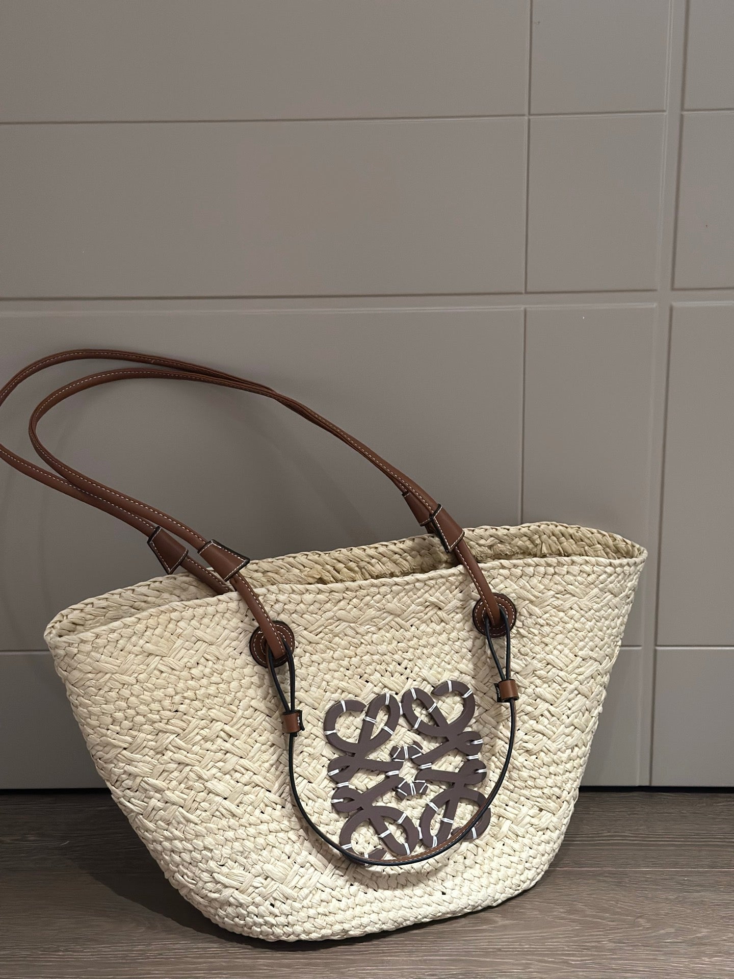 LOEW Anagram Basket Bag