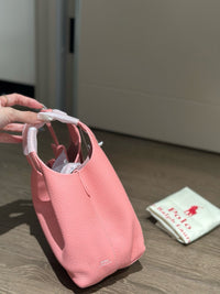 RL Polo Play Small Leather Crossbody Tote