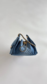 CC Mini 25 Hobo Washed Denim