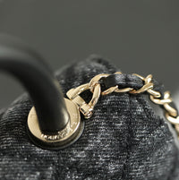 CC 26P Quilted Handle Clutch