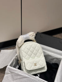 CC Mini Backpack White