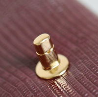 CC Calfskin Lizard Embossed Clutch