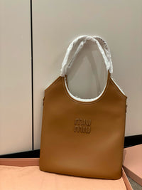 MIU M Ivy Leather Bag
