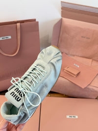 MIU M Plume Sneakers