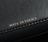CC Calfskin Lizard Embossed Clutch