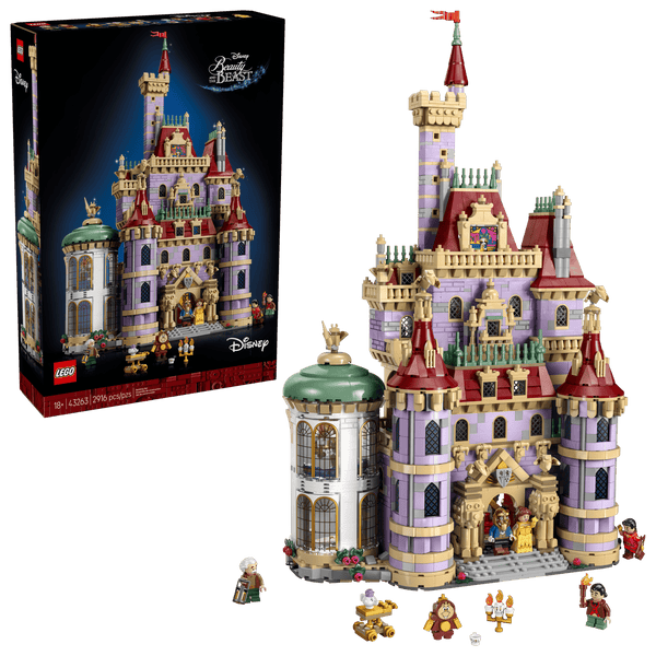LEGO Disney Beauty and the Beast Castle 43263
