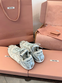 MIU M Plume Sneakers