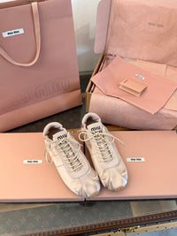 MIU M Plume Sneakers
