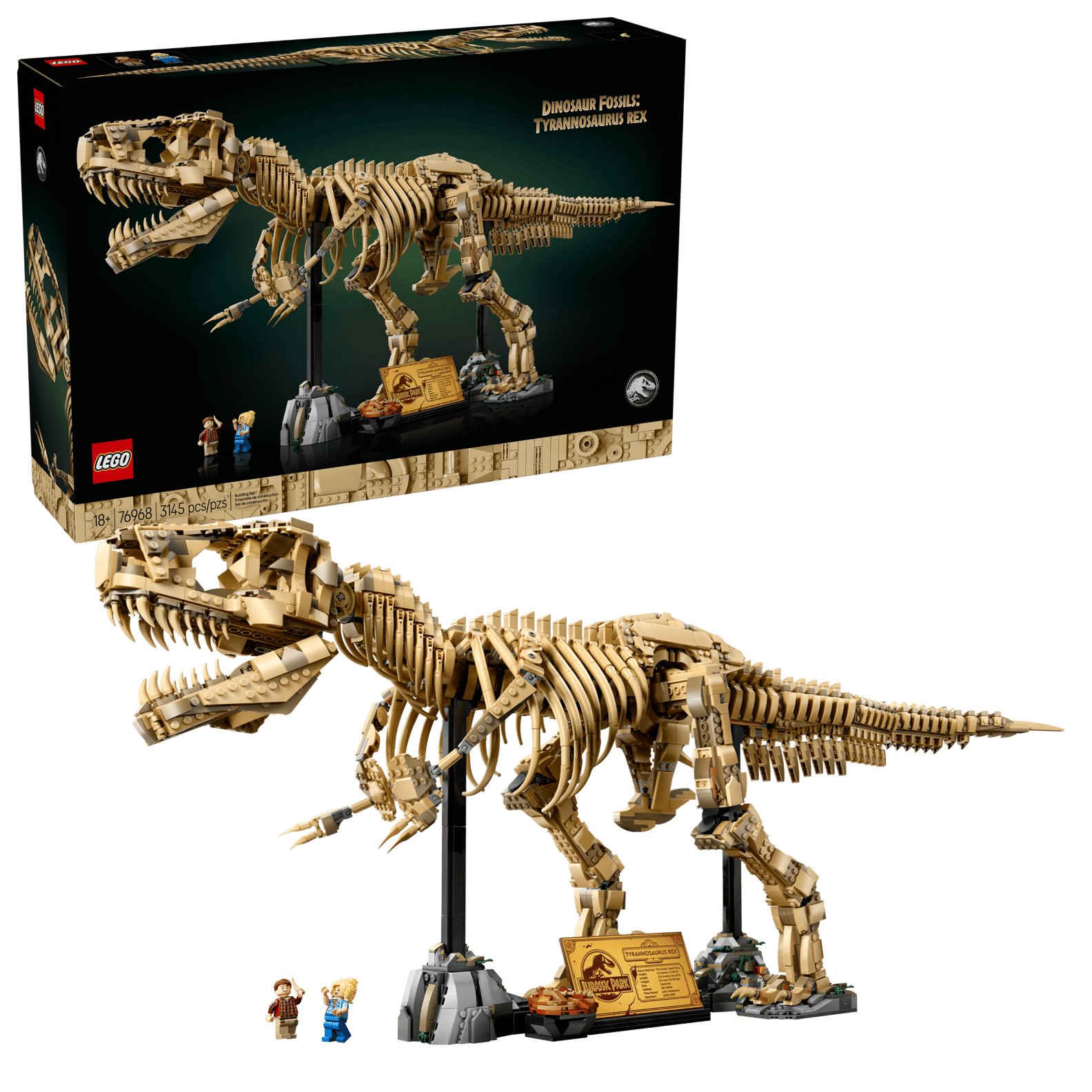 Lego Tyrannosaurus Rex Dinosaur Fossils 76968
