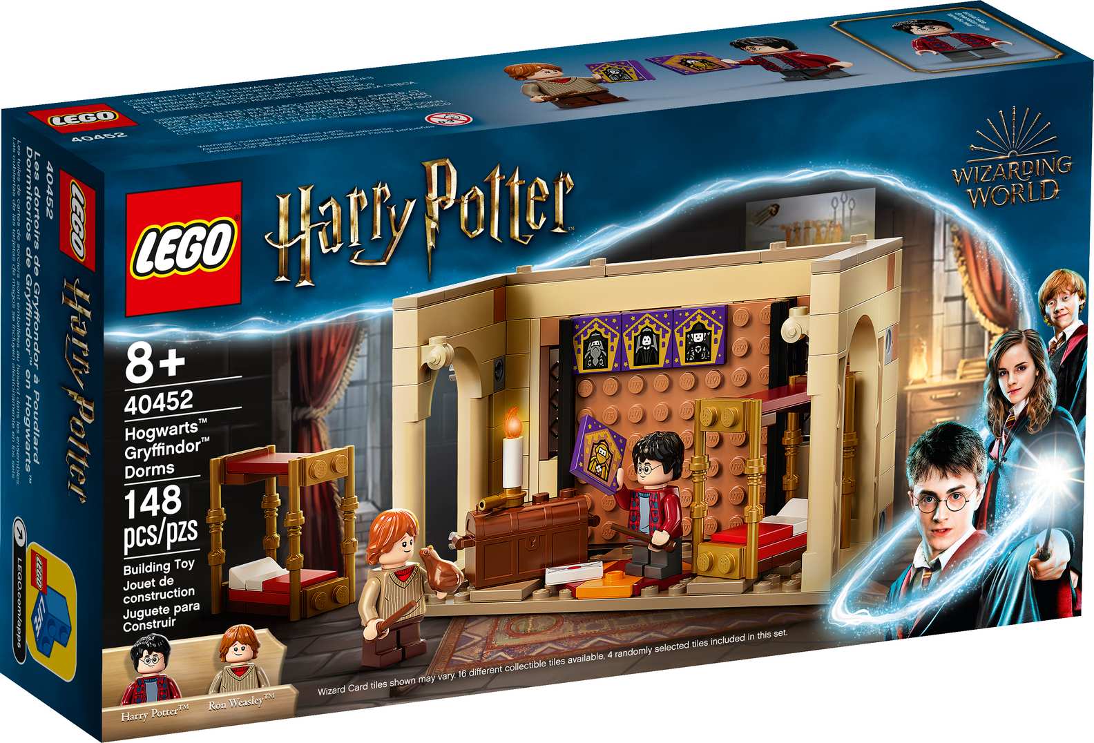 LEGO Harry Potter Hogwarts Gryffindor Dorms 40452