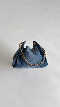 CC Mini 25 Hobo Washed Denim