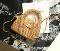 CC Kelly Raffia Bag