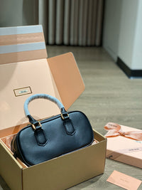 MIU M Leather Bag
