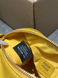 MIU M Gabardine Pouch