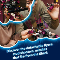 LEGO DREAMZzz 2in1 Nightmare Shark Submarine Toy 71500
