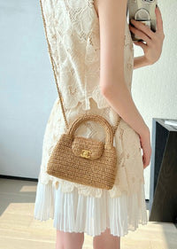 CC Kelly Raffia Bag
