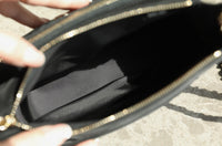CC Velvet Clutch Bag