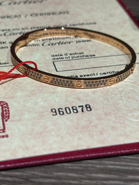 CT Rose Gold Diamond Bracelet Set