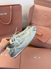 MIU M Plume Sneakers