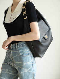 CC Maxi Hobo Bag