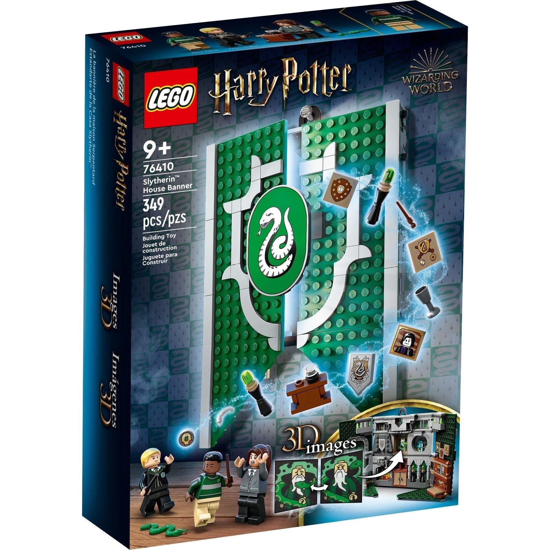 LEGO Harry Potter Slytherin Dorm Crest 76410