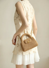 CC Kelly Raffia Bag