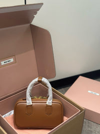 MIU M Leather Bag