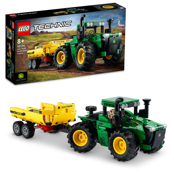 LEGO Technic John Deere 9620R 4WD Tractor Toy 42136
