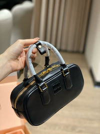 MIU M Leather Bag