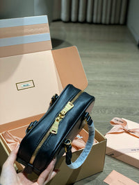MIU M Leather Bag